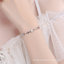 Shangjie OEM S925 Silver Lady Dolphin Bracelet Bracelet Pinglelet Pingente Pingente